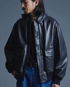 LOEFF LAMB LEATHER FLIGHT JACKET – NCNR WEB STORE
