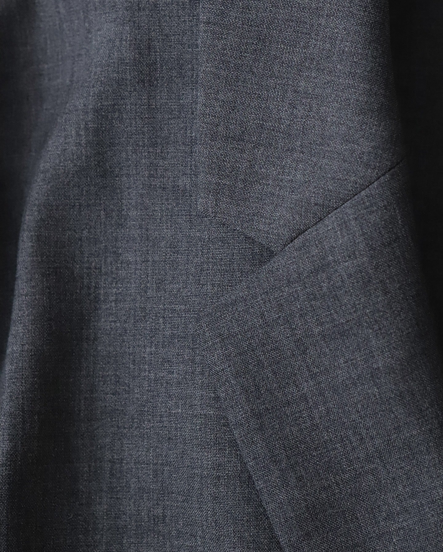 WOOL TROPICAL TAILORED JACKET