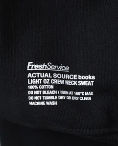AS×FS LIGHT OZ CREW NECK SWEAT  “LITHOGRAPH”