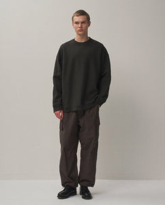 NATURAL DYED URAKE OVERSIZED SWEAT SHIRT