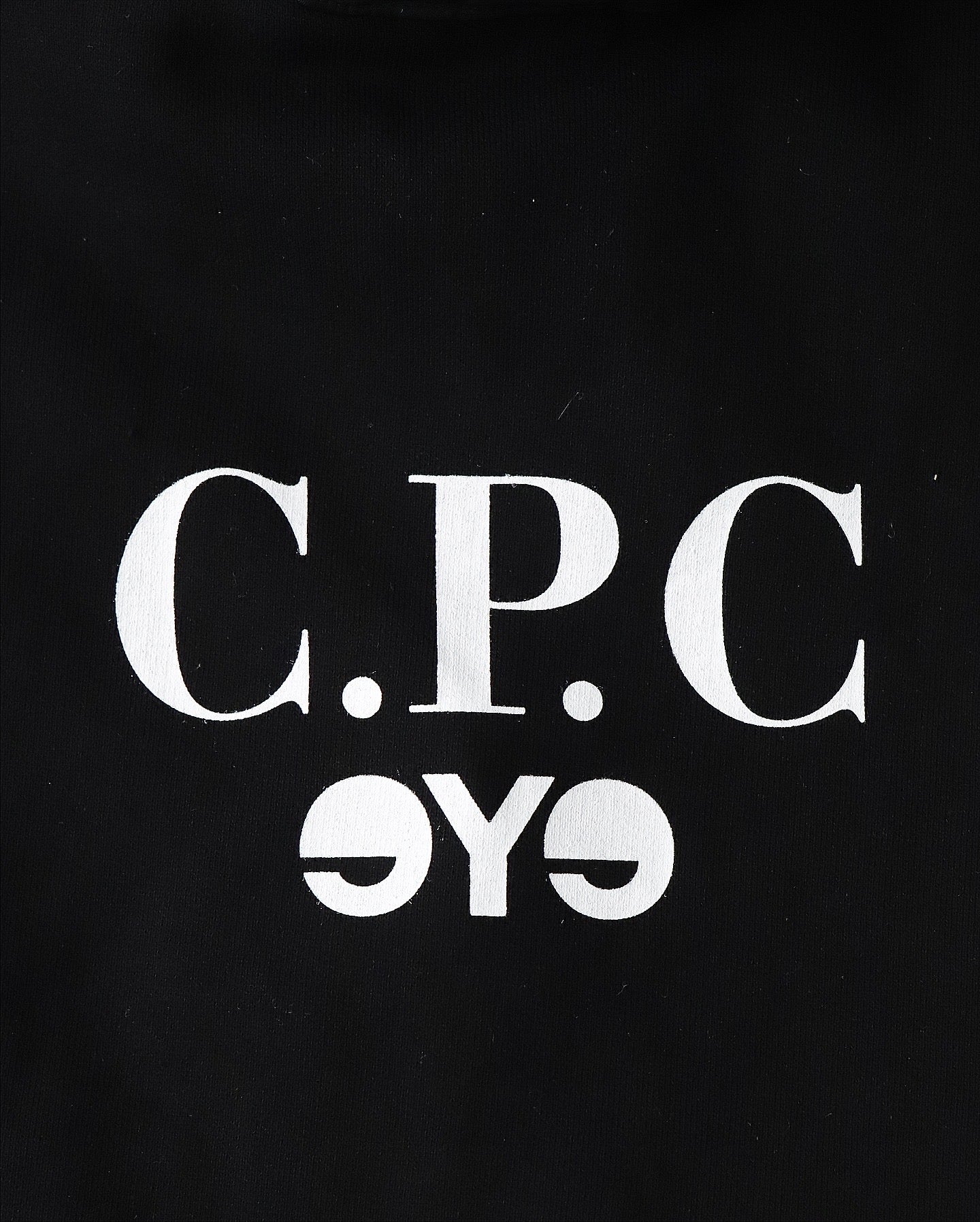 C.P. COMPANY NYLON TWILL HOODED SWEATSHIRT