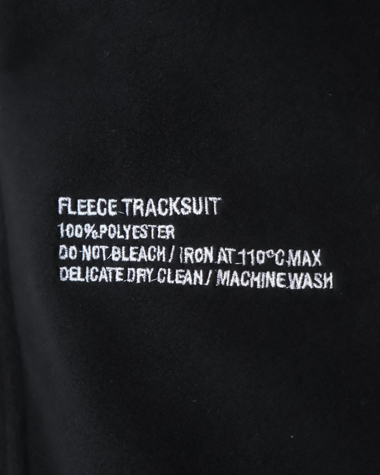 FLEECE TRACK SUIT