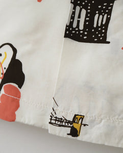 SOUVENIR SHIRT LOS ANGELES LIGHT BEIGE