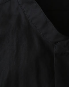 NEW COLLARLESS  SHIRTS｜COTTON POPLIN GARMENT DYED