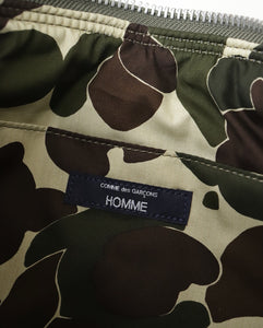 COMME des GARCONS HOMME COTTON NYLON DOUBLE TWILL SHOULDER BAG