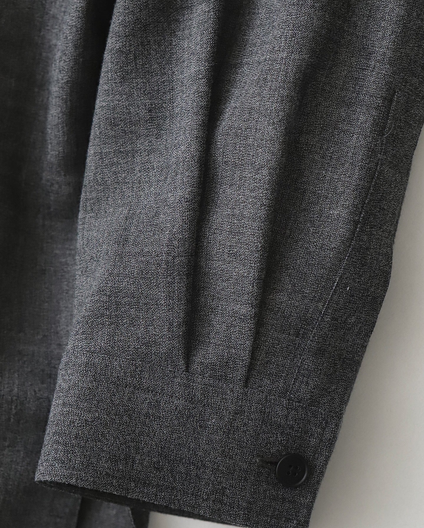 TWIST WOOL WASHER OVERSIZED SHIRT
