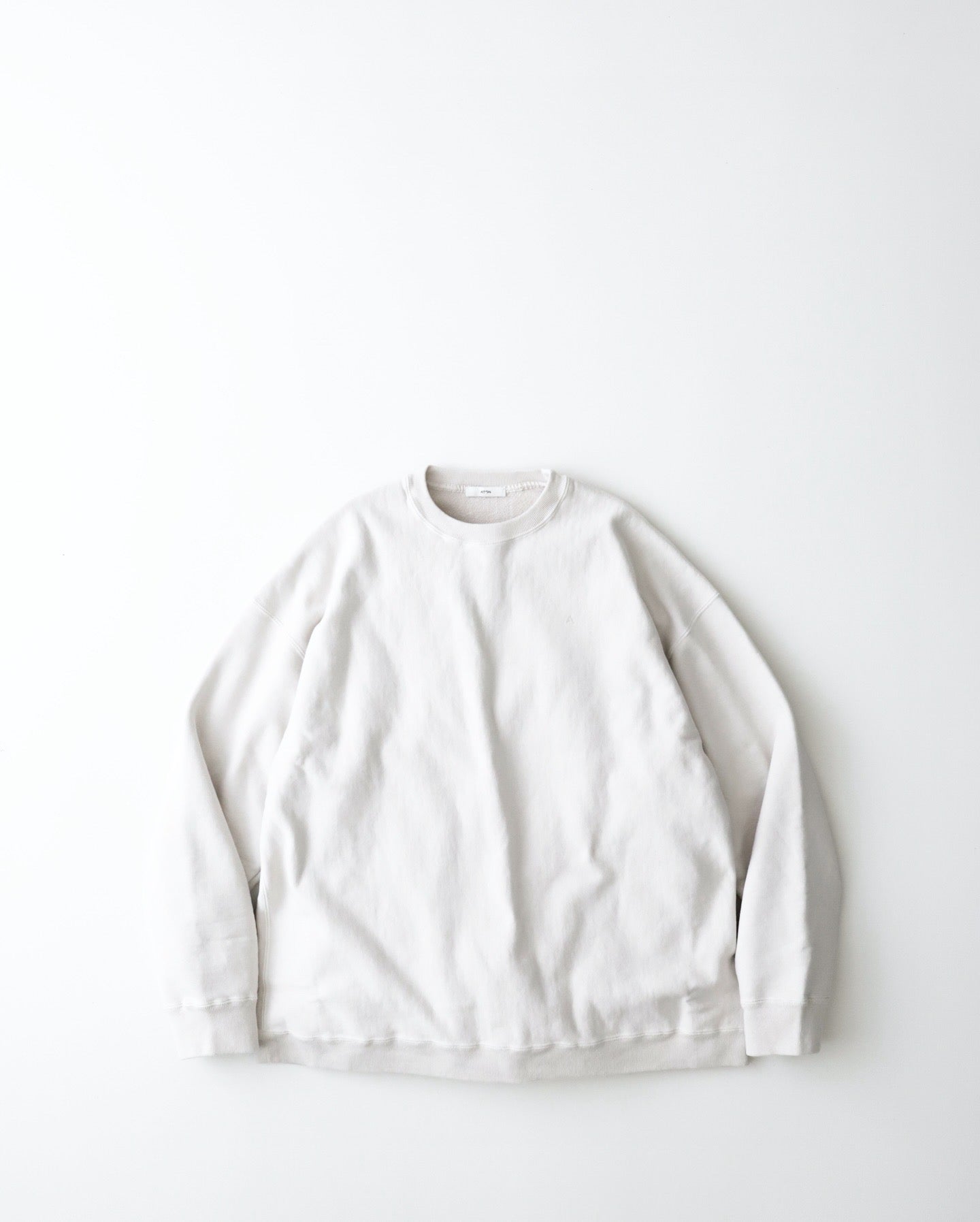 NATURAL DYED URAKE OVERSIZED SWEAT SHIRT