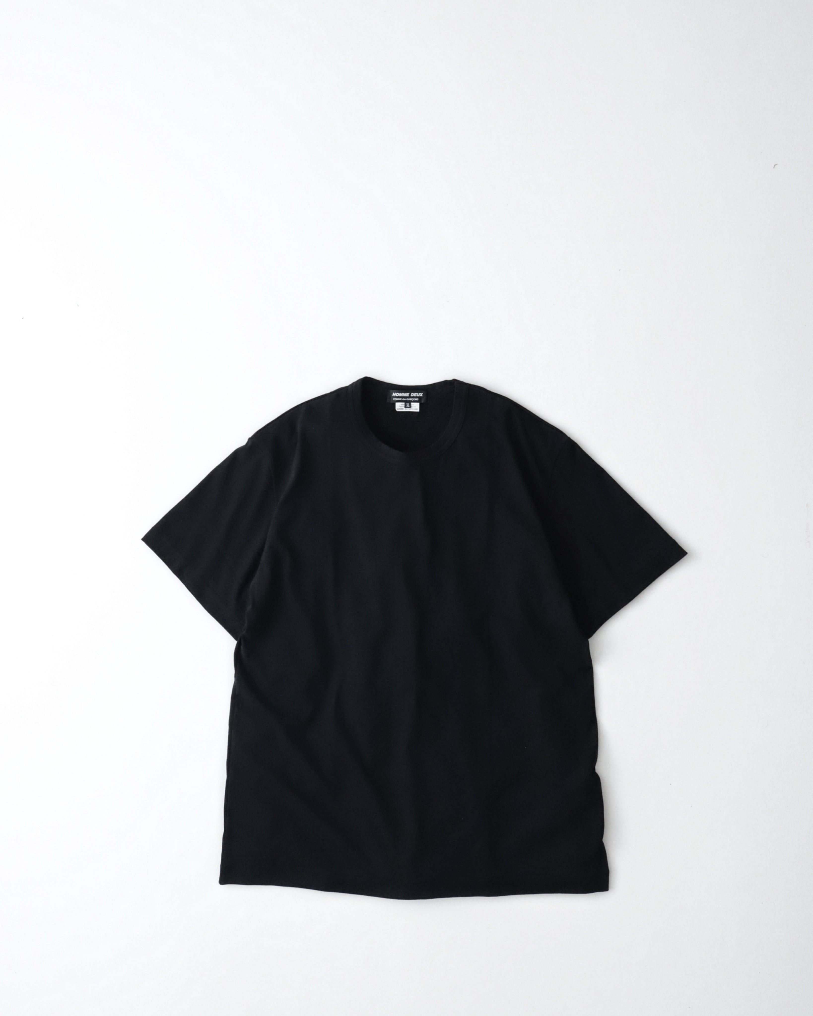 【Comme des Garcons Homme Deux】コットンジャージTシャツ Cotton jersey logo print T-shirt-コットンジャージーロゴ