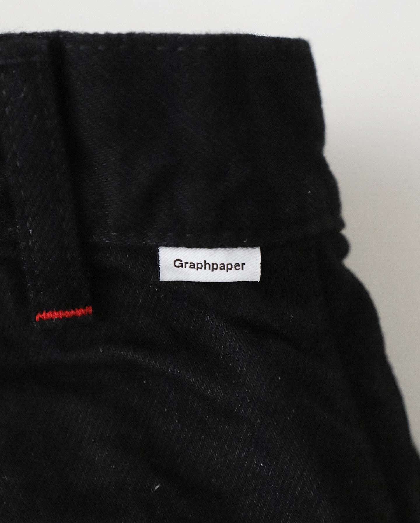 SELVAGE DENIM TWO TUCK PANTS