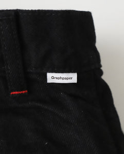 SELVAGE DENIM TWO TUCK PANTS