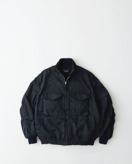 トップス comme des garcons homme COMME DES GARÇONS HOMME PLUS Poly T-shirt with Zip Details Comme