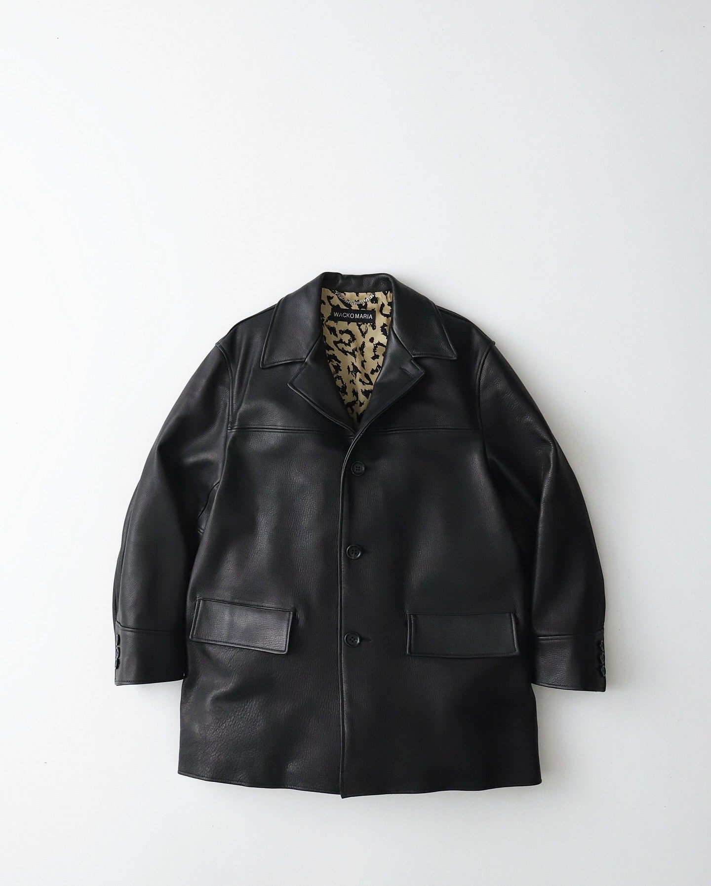 WACKO MARIA レザー　カーコート leather car coat LEATHER CAR COAT (TYPE-2)【GRAY】｜WACKO MARIA｜MELTING POT