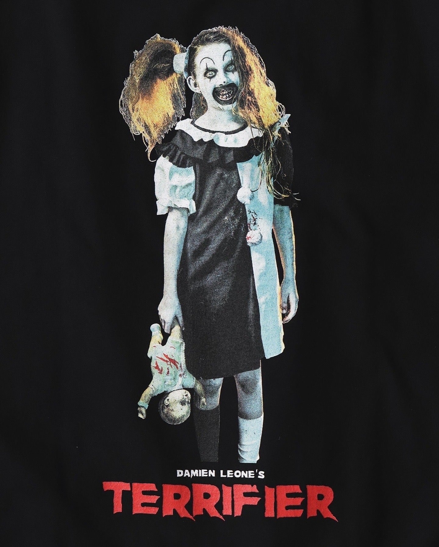 TERRIFIER / WASHED HEAVY WEIGHT T-SHIRT｜TYPE-4