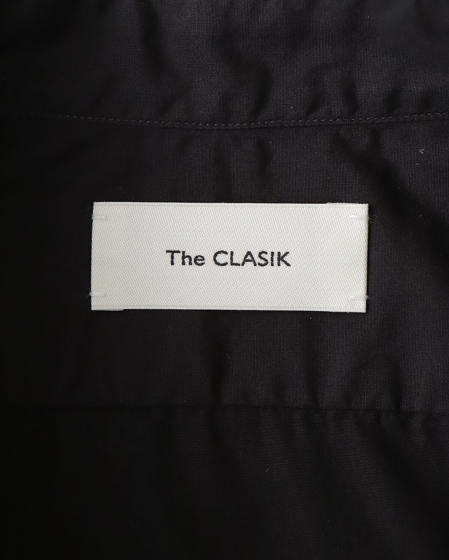 NEW COLLARLESS  SHIRTS｜COTTON POPLIN GARMENT DYED