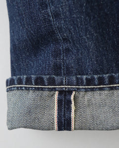 SELVAGE DENIM TWO TUCK PANTS
