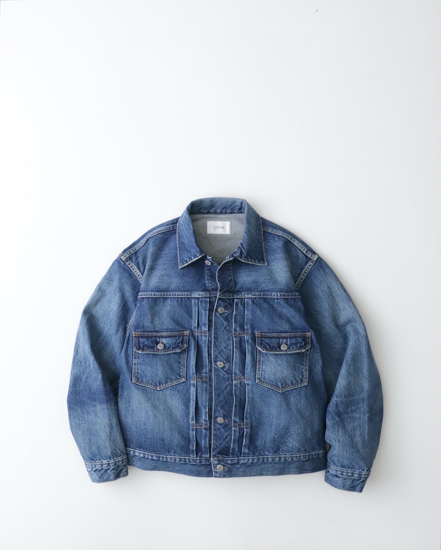 DOUBLE POCKET DENIM JACKET