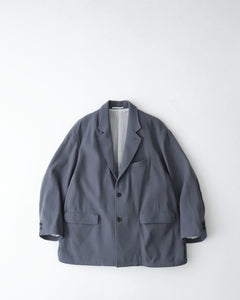 BACK SATIN GABARDINE JACKET