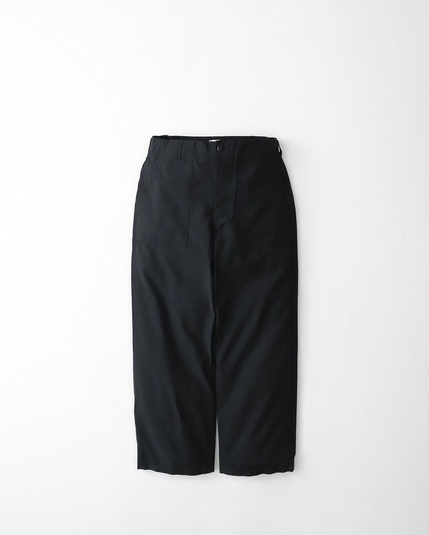 COTTON RAYON BAKER PANTS