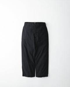 COTTON RAYON BAKER PANTS