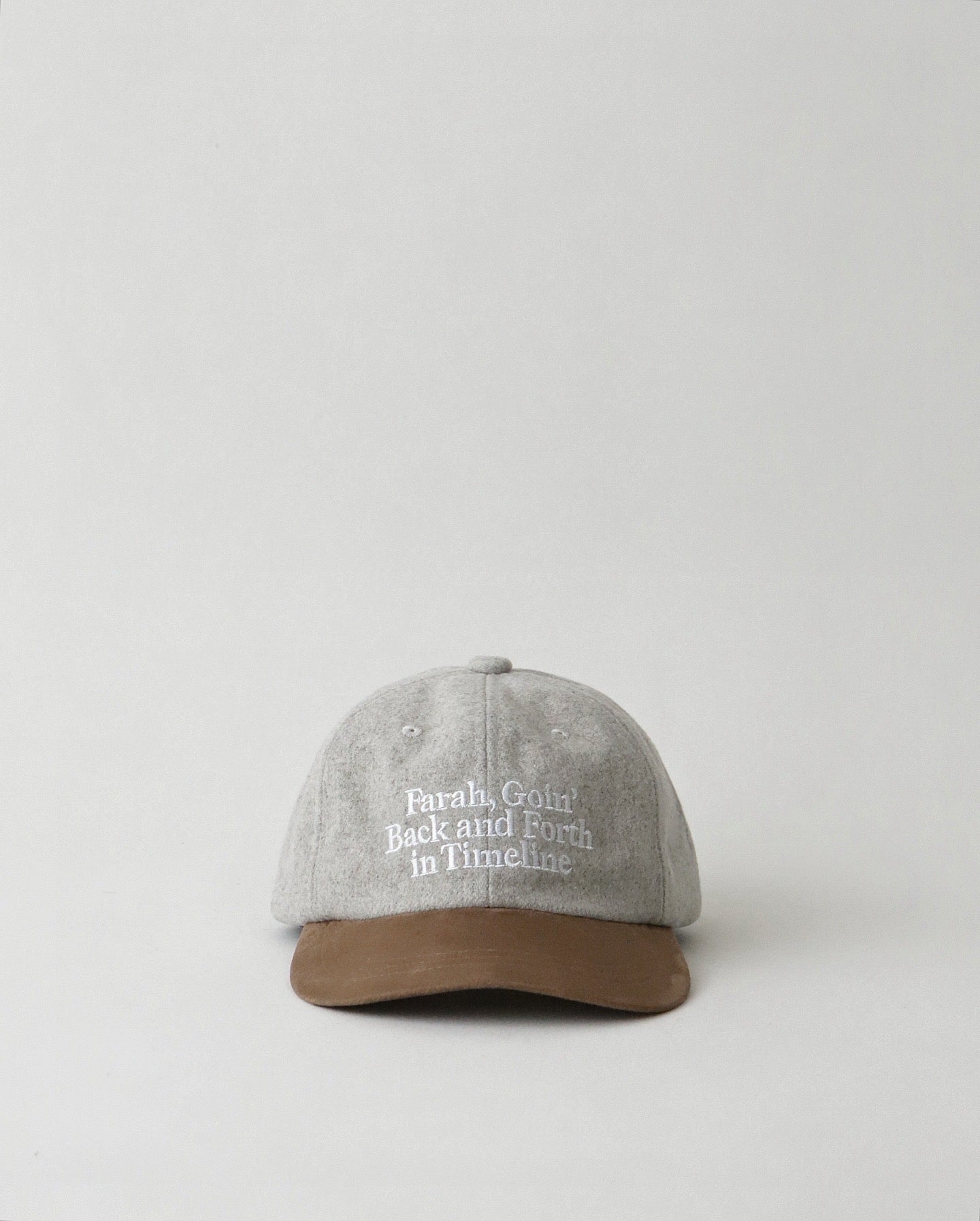 6 PANEL CAP｜WOOL