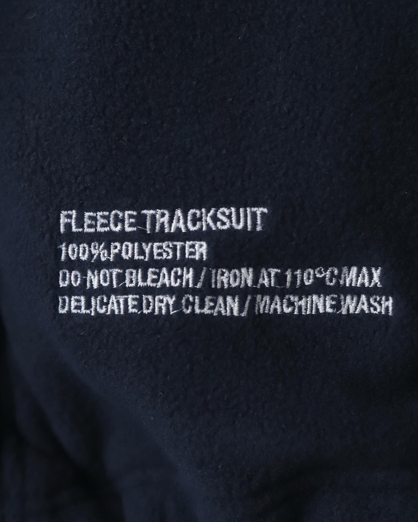 FLEECE TRACK SUIT