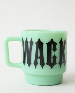 MILK GLASS MUG