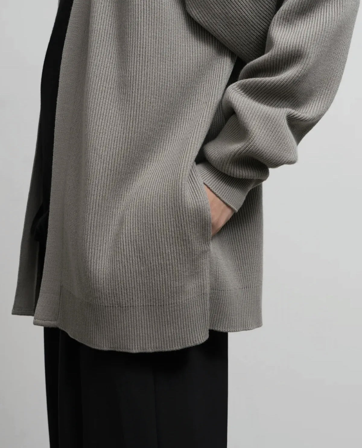 HIGH DENSITY OPEN CARDIGAN