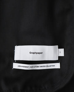 SEMI DULL OXFORD WIDE TROUSERS
