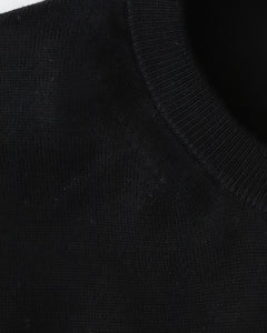 HIGH GAUGE L/S OVERSIZED CREW NECK KNIT