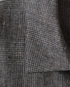 LINEN WOOL TWILL SHIRT JACKET
