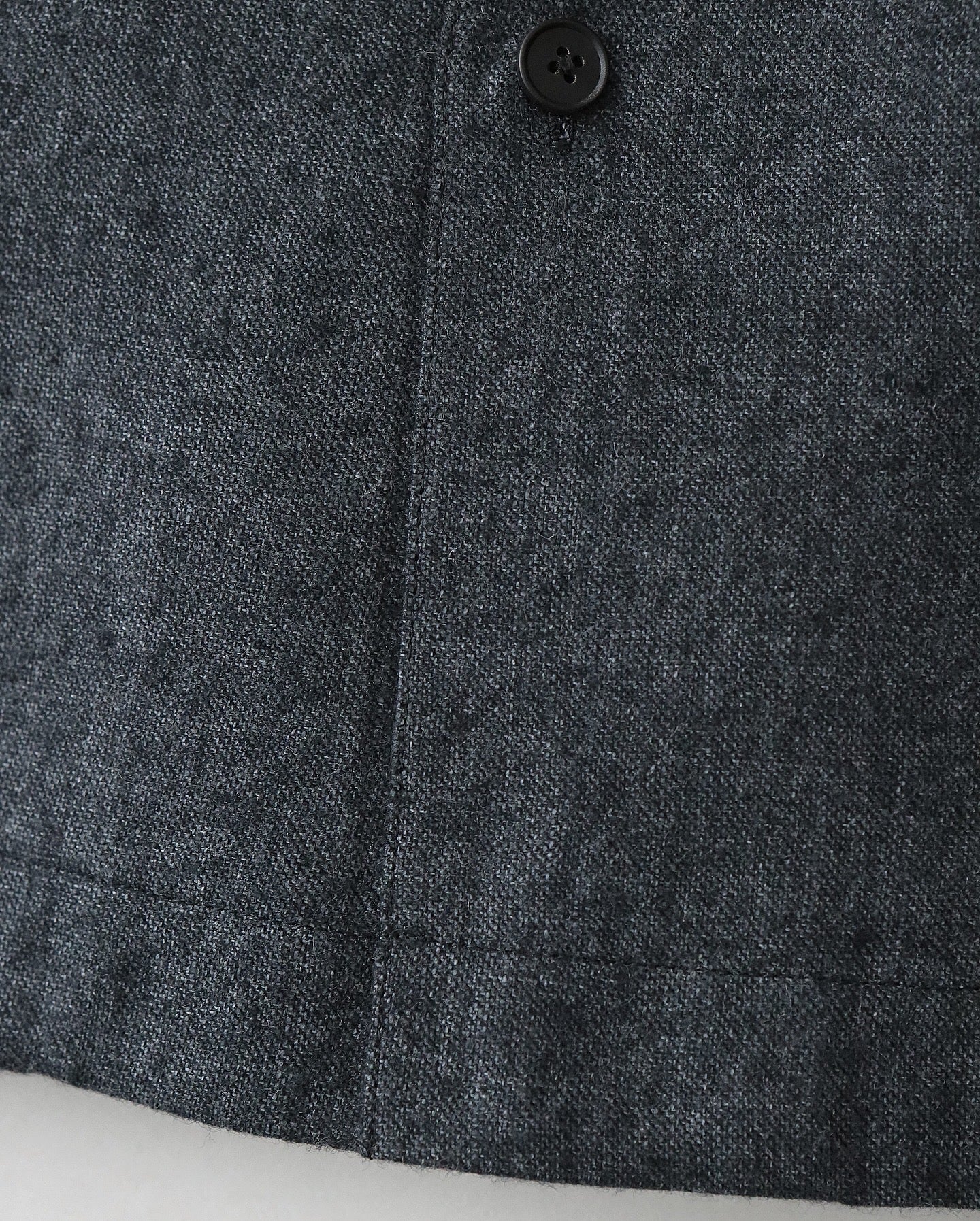 LINEN WOOL TWILL SHIRT JACKET