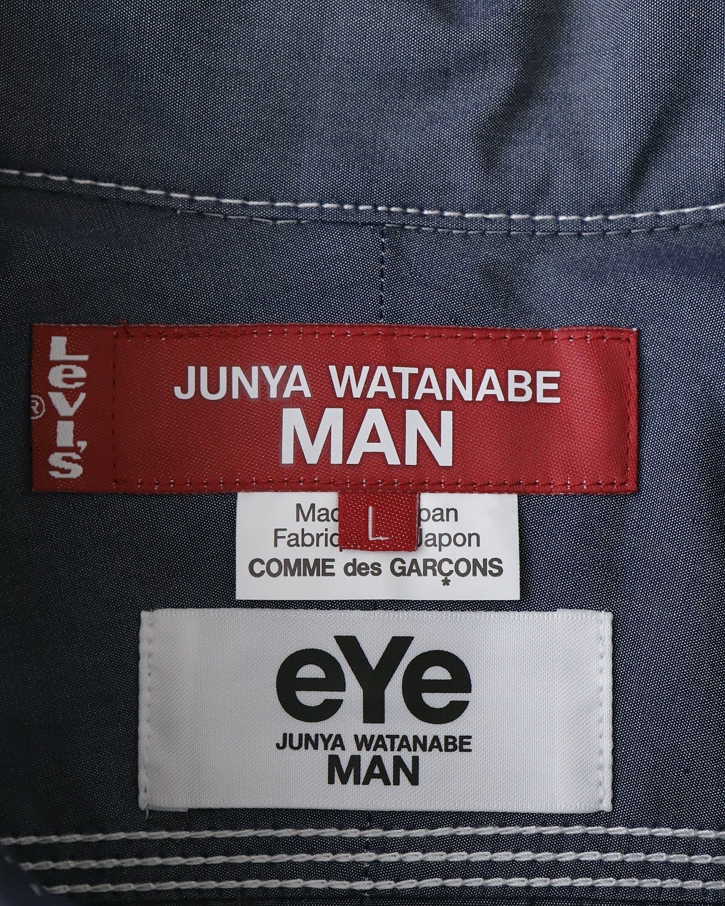 eYe JUNYA WATANABE MAN LEVI'S SHORT SLEEVE SHIRT – NCNR WEB