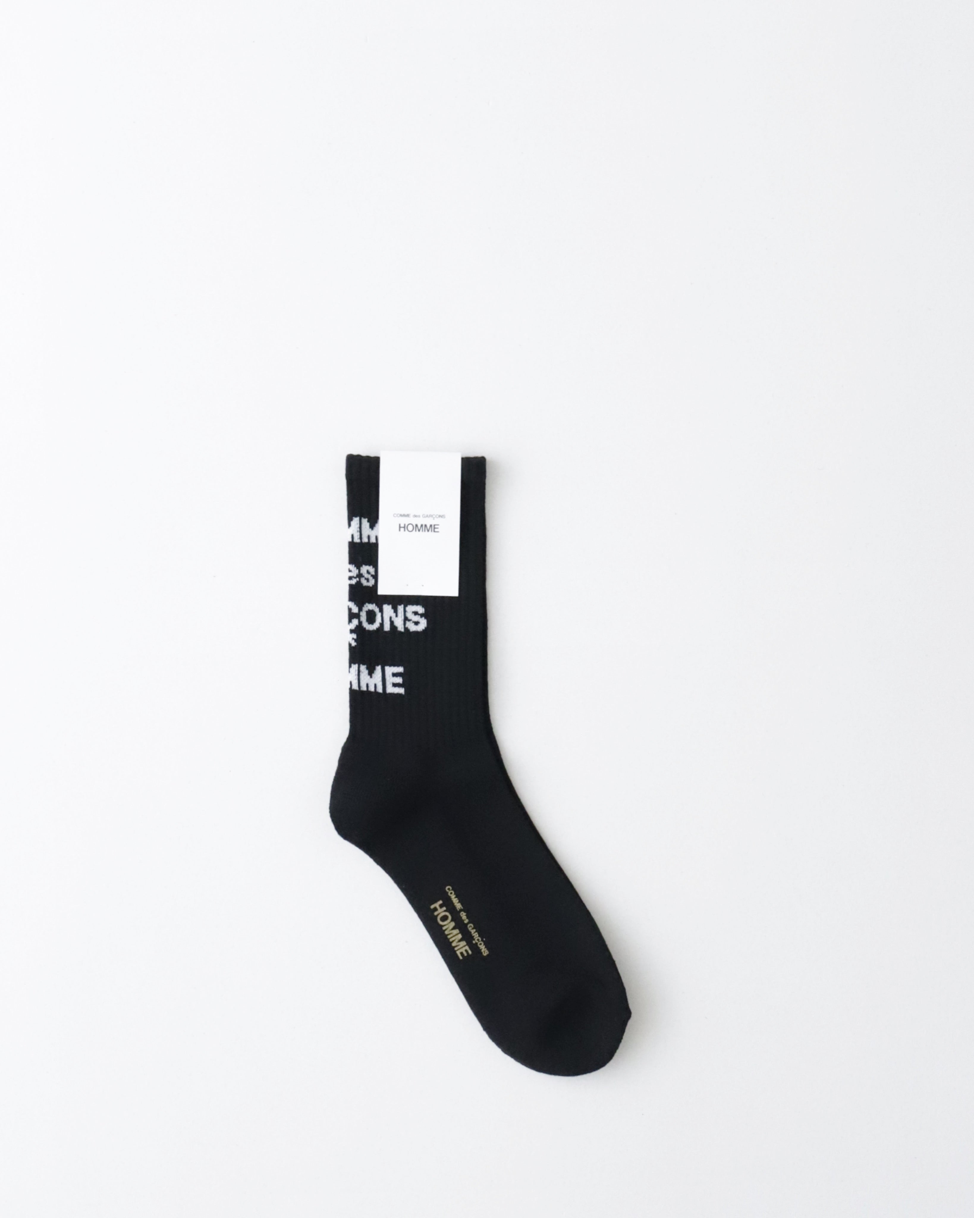 COMME des GARCONS HOMME コムデギャルソン オム 綿パイルロゴ
