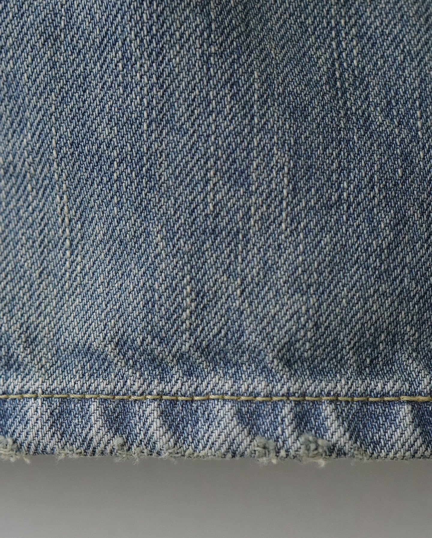 NO.37 WASHED WIDE DENIM PANTS