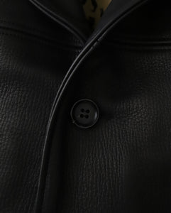 WACKO MARIA LEATHER CAR COAT – NCNR ONLINE STORE
