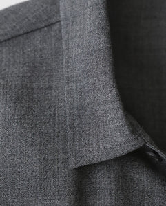 TWIST WOOL WASHER OVERSIZED SHIRT