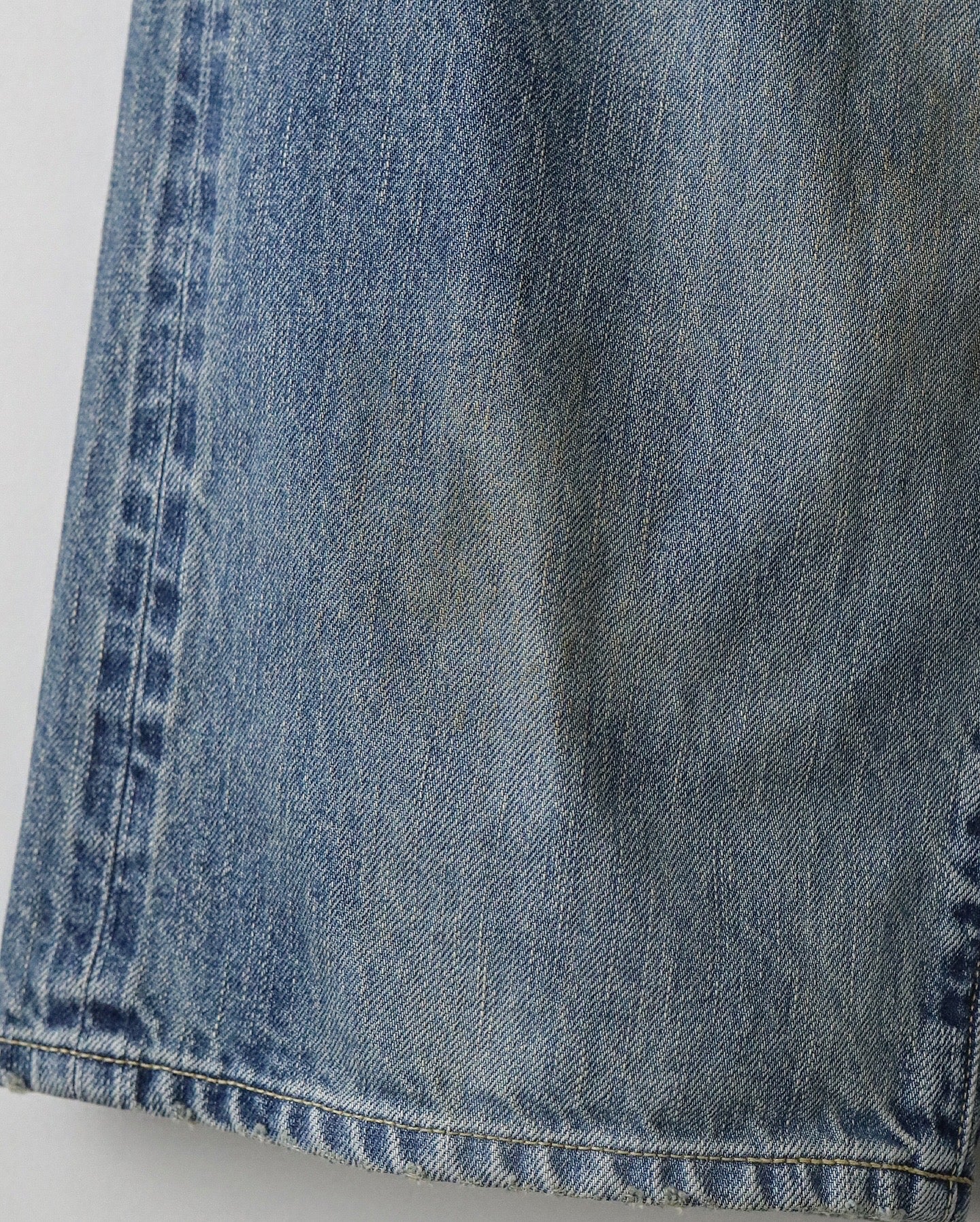 NO.37 WASHED WIDE DENIM PANTS