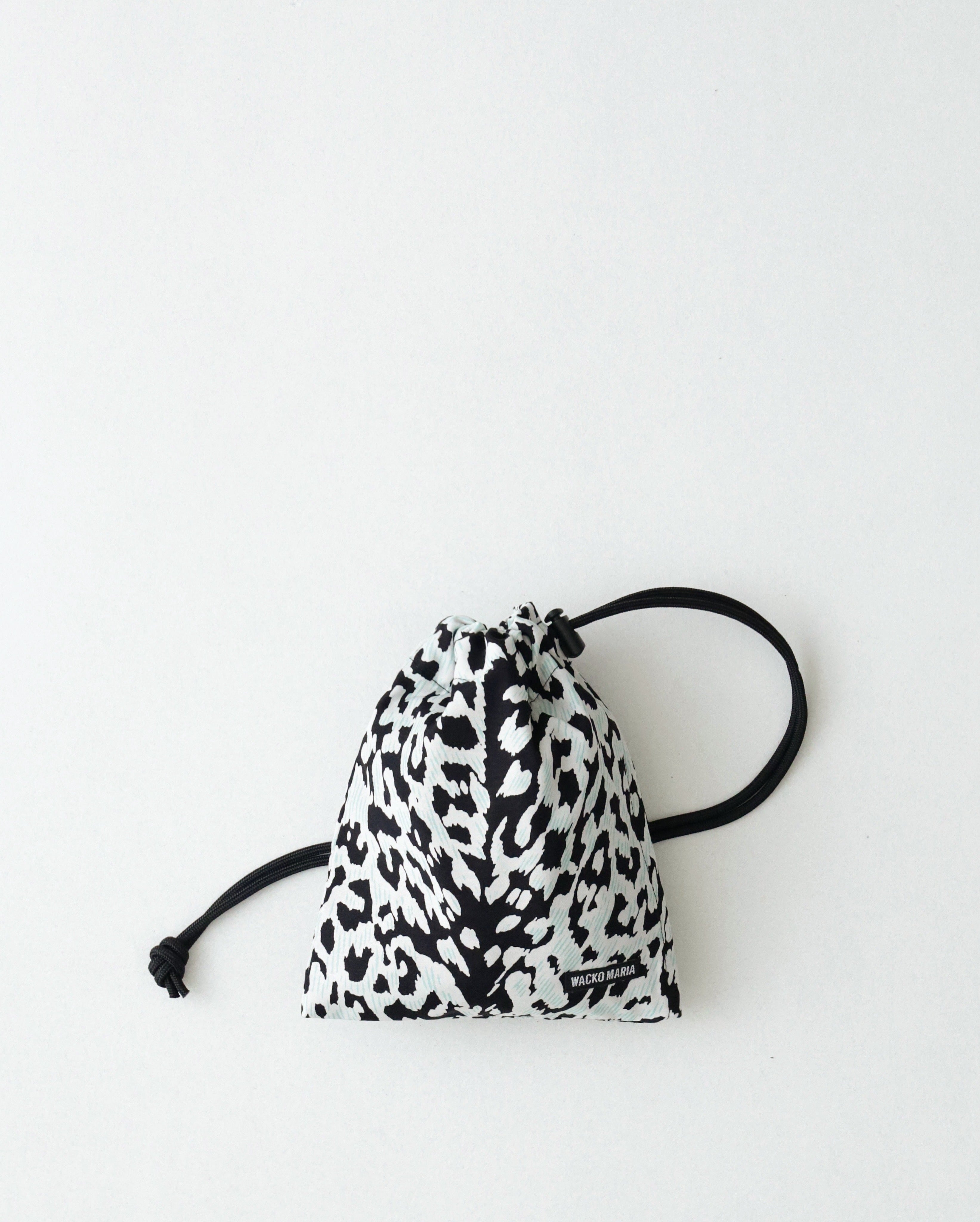 ワコマリア LEOPARD DRAWSTRING BAG レオパード 巾着 WACKO MARIA LEOPARD DRAWSTRING BAG – NCNR ONLINE STORE
