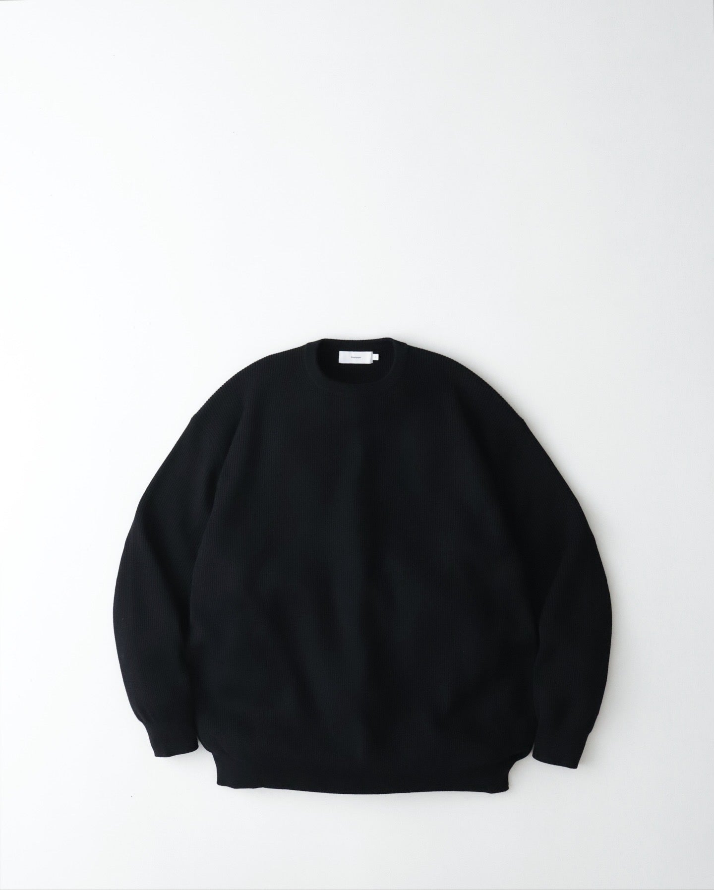 HIGH DENSITY CREW NECK KNIT