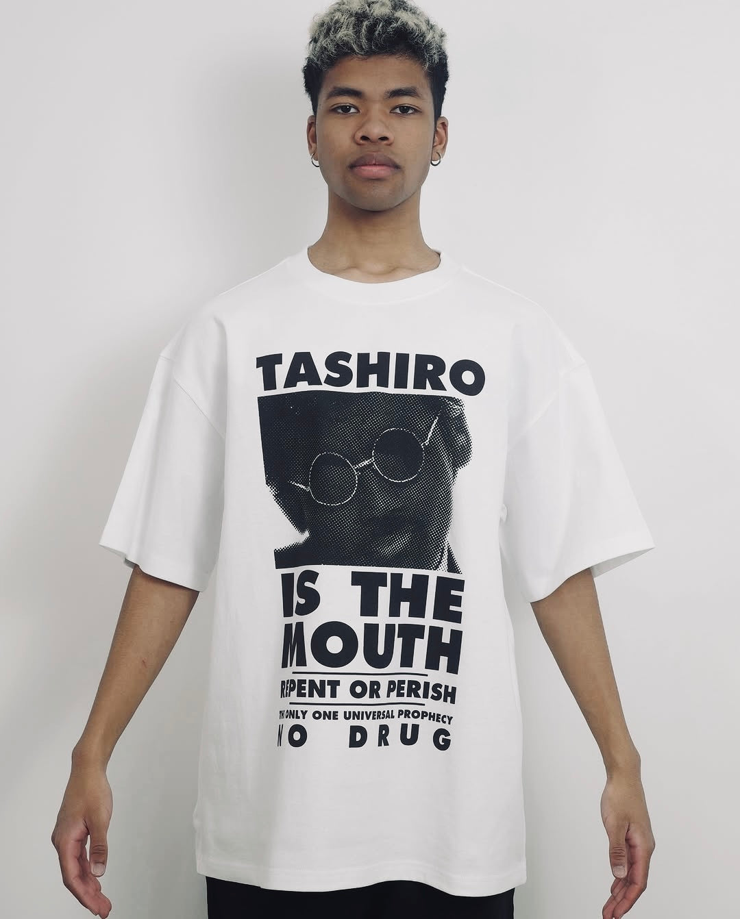 TASHIRO IS THE MOUTH S/S TEE