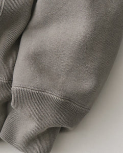 VINTAGE HALF ZIP RIB COLLAR SWEATSHIRT