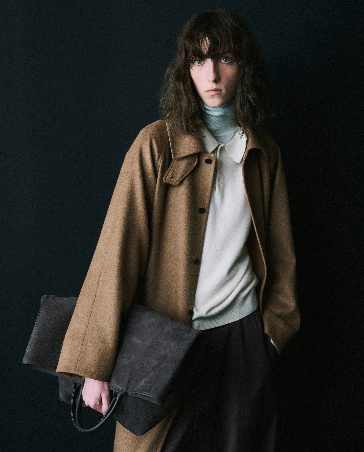 PURE CAMEL BALMACAAN COAT（WOMEN）