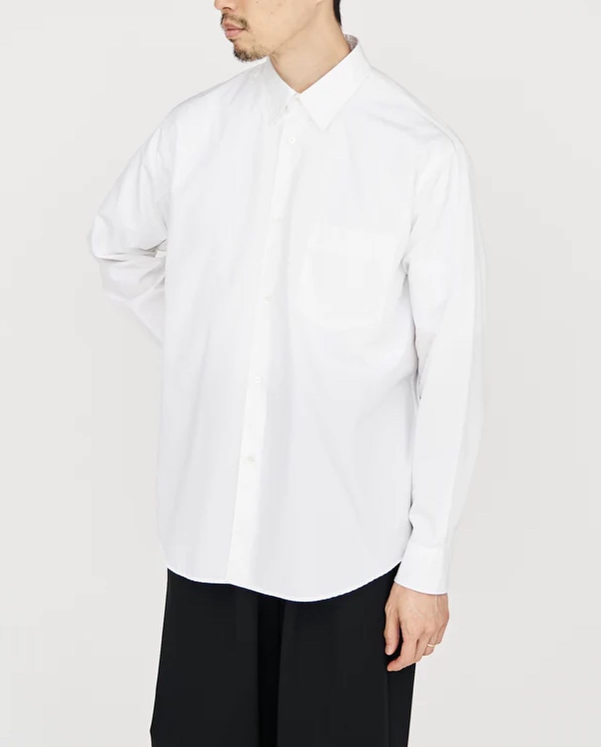 HIGH COUNT REGULAR COLLAR ROUND CUT SHIRT