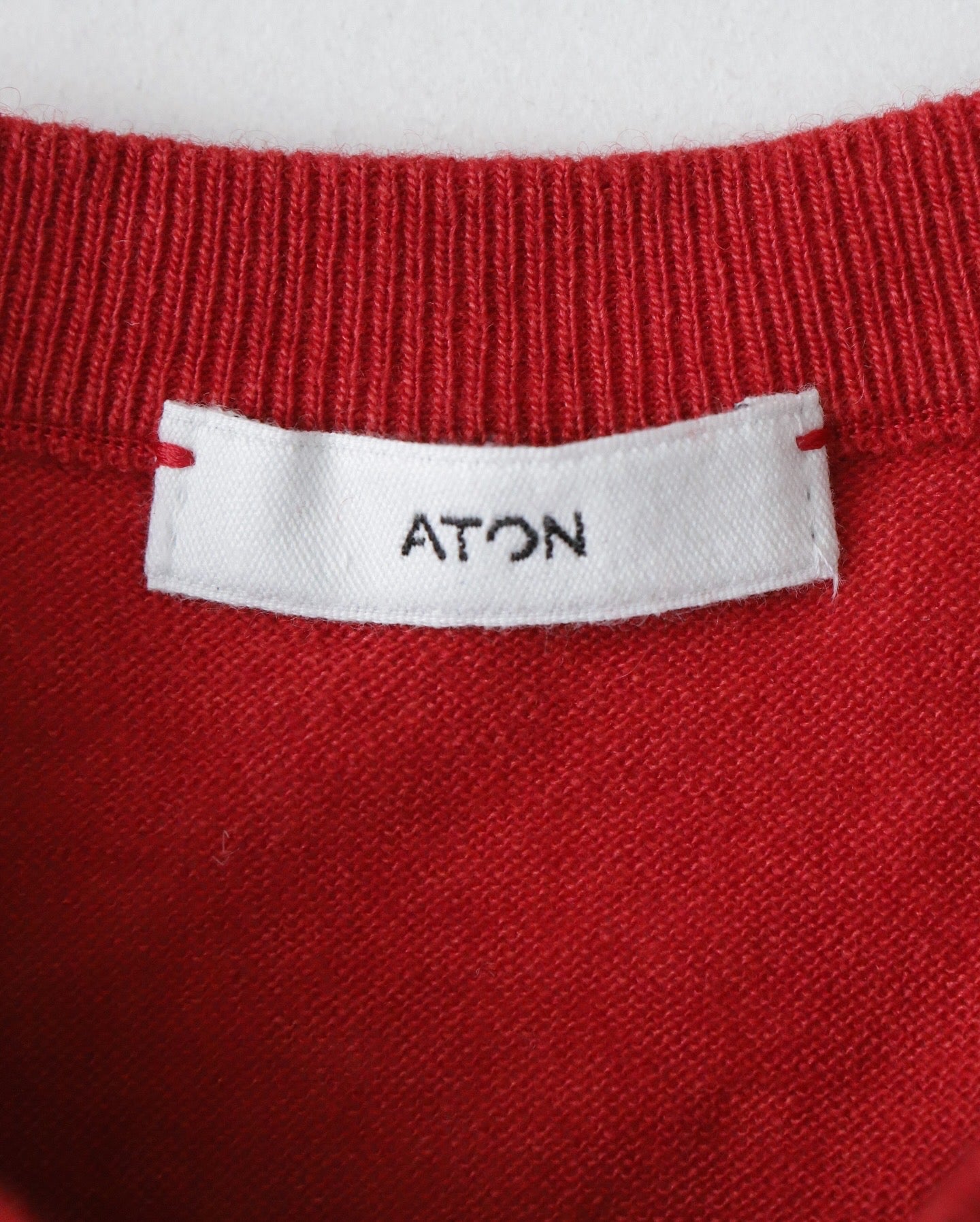 GARMENT DYED CASHMERE SILK CREWNECK CARDIGAN（WOMEN）