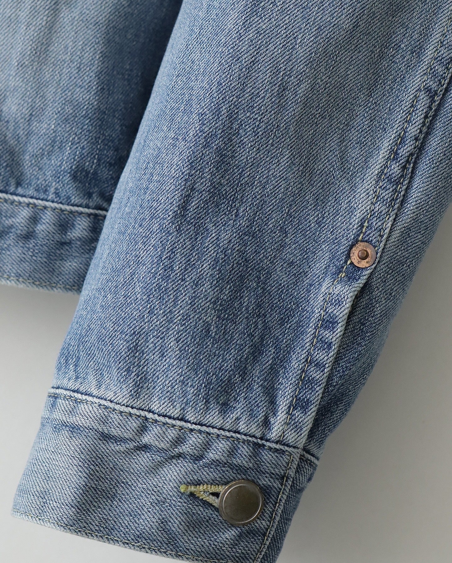 UNLIKELY TIME TRAVEL TRUCKER JACKET 1977 WASH