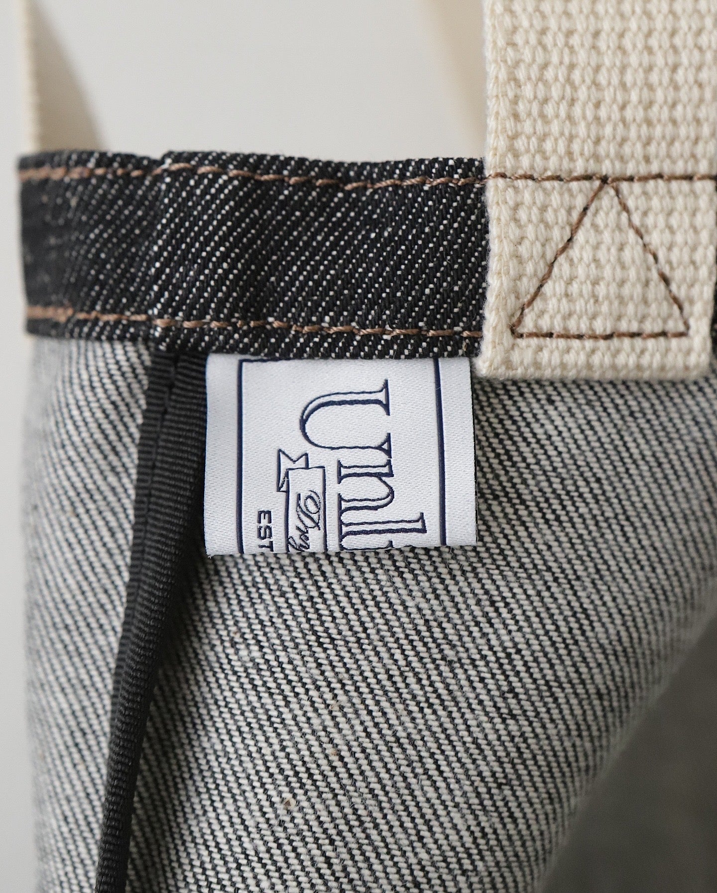 UNLIKELY "MINIATURE" DENIM TOTE BAG