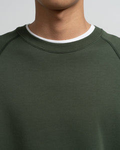 HARD TERRY CREW NECK SWEAT