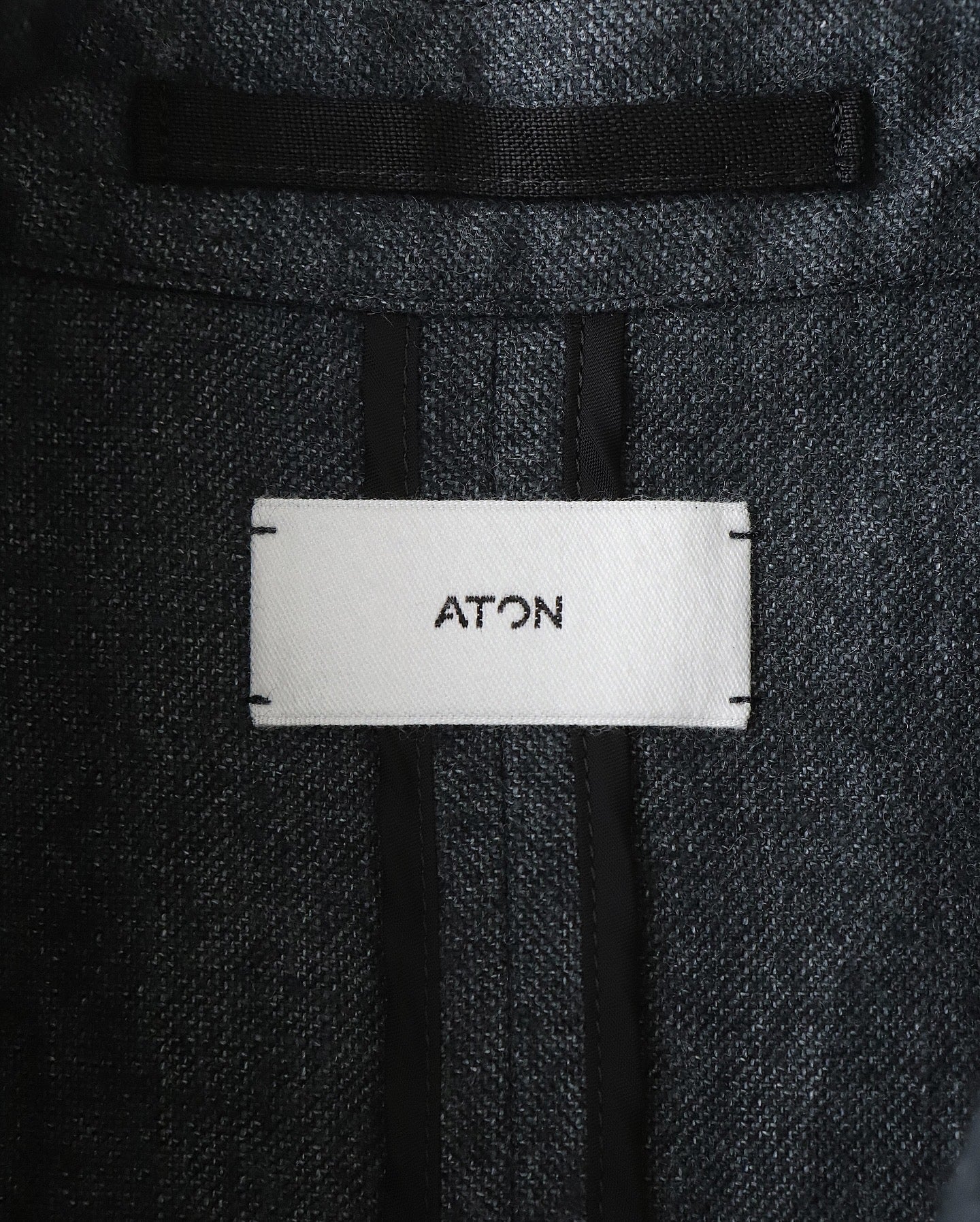 LINEN WOOL TWILL SHIRT JACKET