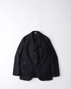 WOOL DOBBY CHECK JACKET