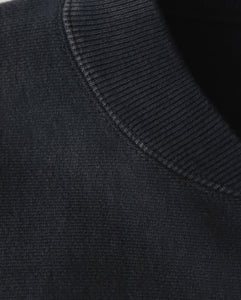 VINTAGE HALF ZIP RIB COLLAR SWEATSHIRT